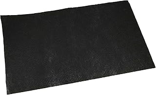 vhbw Universal Aktivkohlefilter für Diverse Luftreiniger, Dunstabzugshauben - Zuschneidbarer Luftfilter Schwarz