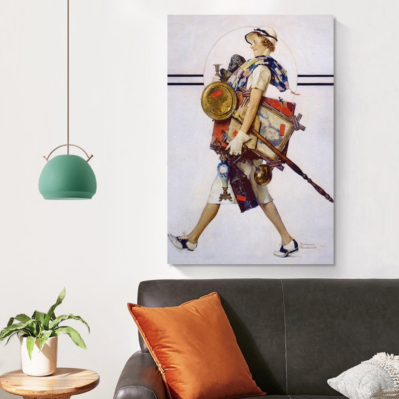 Amazon.co.jp: Norman Rockwell ノーマン・ロックウェル 絵画 ポスター 
