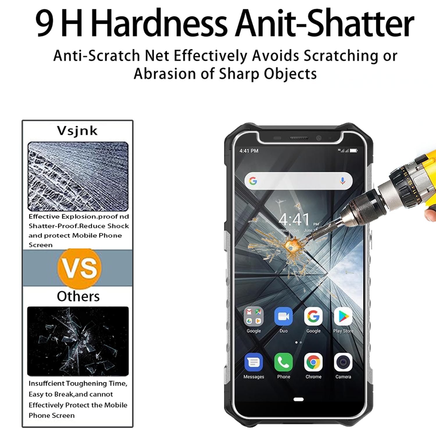 2x Panzerglas Schutzfolie Für Ulefone Armor X3 - 9H Härte, Blasenfrei & Einfach Zu Montieren