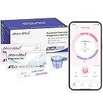 MomMed Ovulation Test Kit (HCG15-LH40), 15 Pregnancy & 40 Ovulation Test Strips with 55 Urine Cups Reliable & Quick Early Pregnancy Test