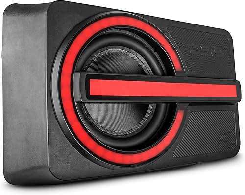 DS18 Ford Bronco - Carcasa para portón trasero con subwoofer de 12 pulgadas, 800 W, RMS, 1600 W, potencia máxima, 2 ohmios, resistente al agua,