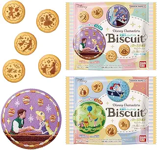 Disney Characters 刺繍缶バッジビスケット 12個入りBOX (食玩)