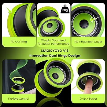 Amazon.com: MAGICYOYO V13 DEEPSPIN Bi-Material Yoyo for Kids