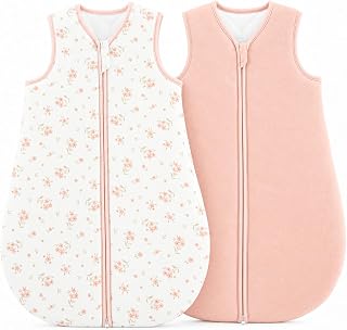 JiAmy 2.5 TOG Baby Schlafsack für Winter 0-24 Monate | Unisex Babyschlafsack ohne Ärmel für Neugeborene & Babys