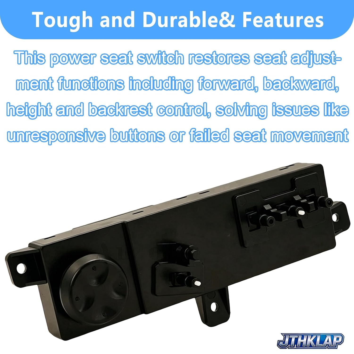 Front Left Driver Power Seat Switch Compatible with Kia Optima 2016-2020, Driver Side Master Control Seat Adjustment Switch Replace 88191-D4500 88191D4500