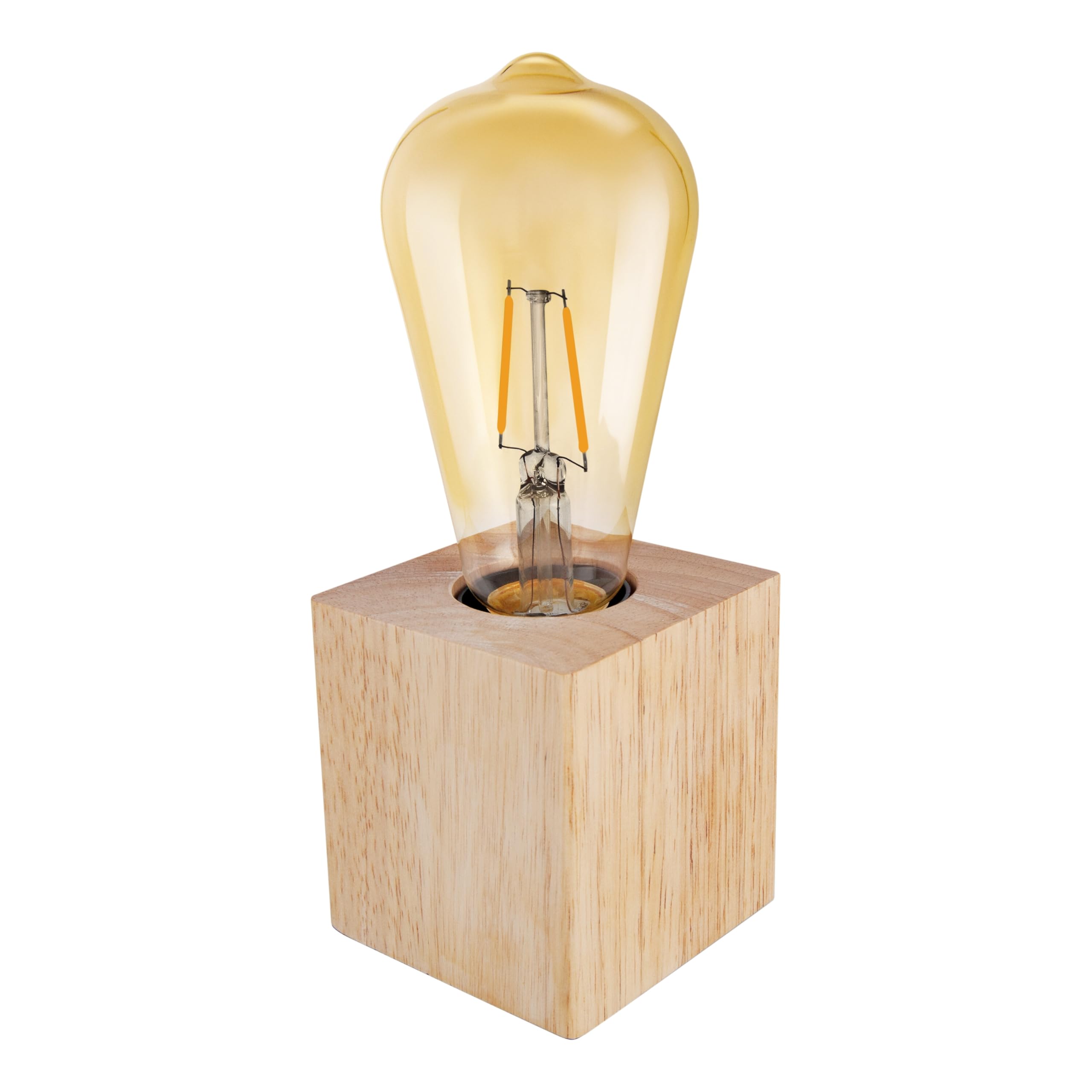 OSRAM Table lamp 1906 Edison E27 2.5W, 2400K, Wood Brown, 220 lm, Vintage Style, Replaceable