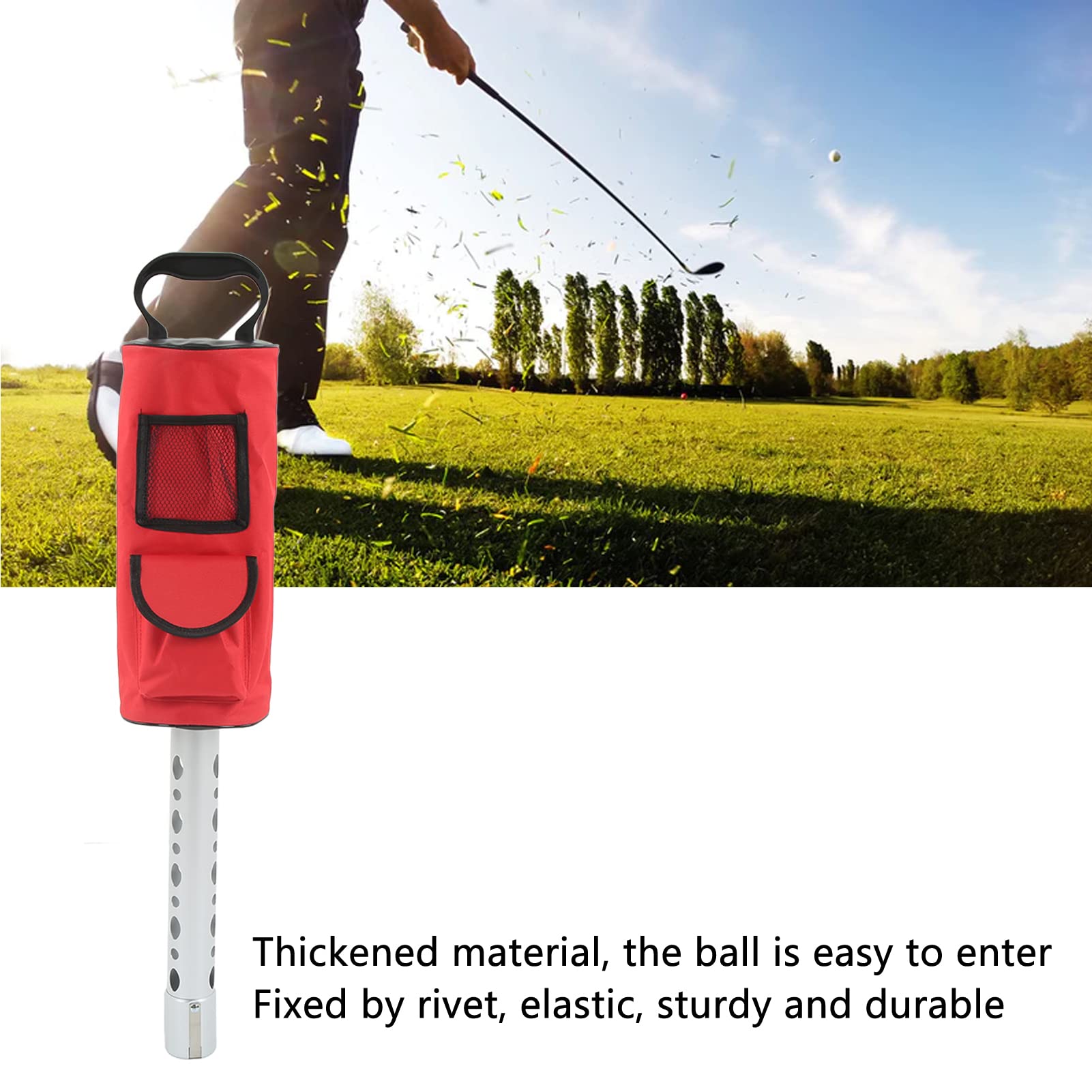 Raccoglitore Palline Da Golf LOVACE - Con Tubo Alluminio, Fino A 70