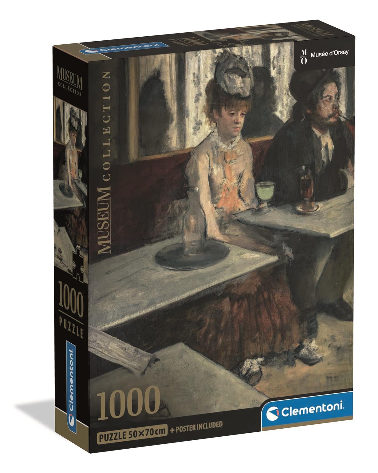 Clementoni Museum Orsay Dans Un Café - L'Absinthe Jigsaw Puzzle (1000 Pieces)