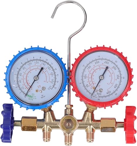 Medidores de presión del equipo de refrigeración de la CA de la HVAC de la CA de la CA de la CA manómetros para las medidas Temperatura de presión