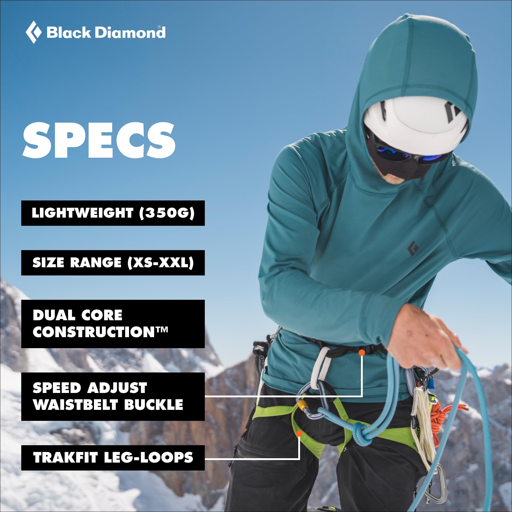 Black Diamond Momentum Harness Harness Uomo