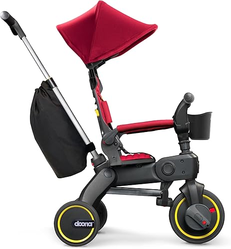 Miniatura 8 de Doona Liki Trike S3 - Triciclo plegable prémium para niños pequeños, triciclo Doona para niños pequeños, triciclo Doona para edades de 10 meses a 3