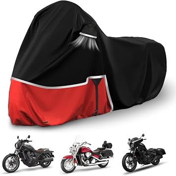 Waterproof Motorcycle Cover Replace for Honda Rebel/Shadow/Vtx 1300 /Fury