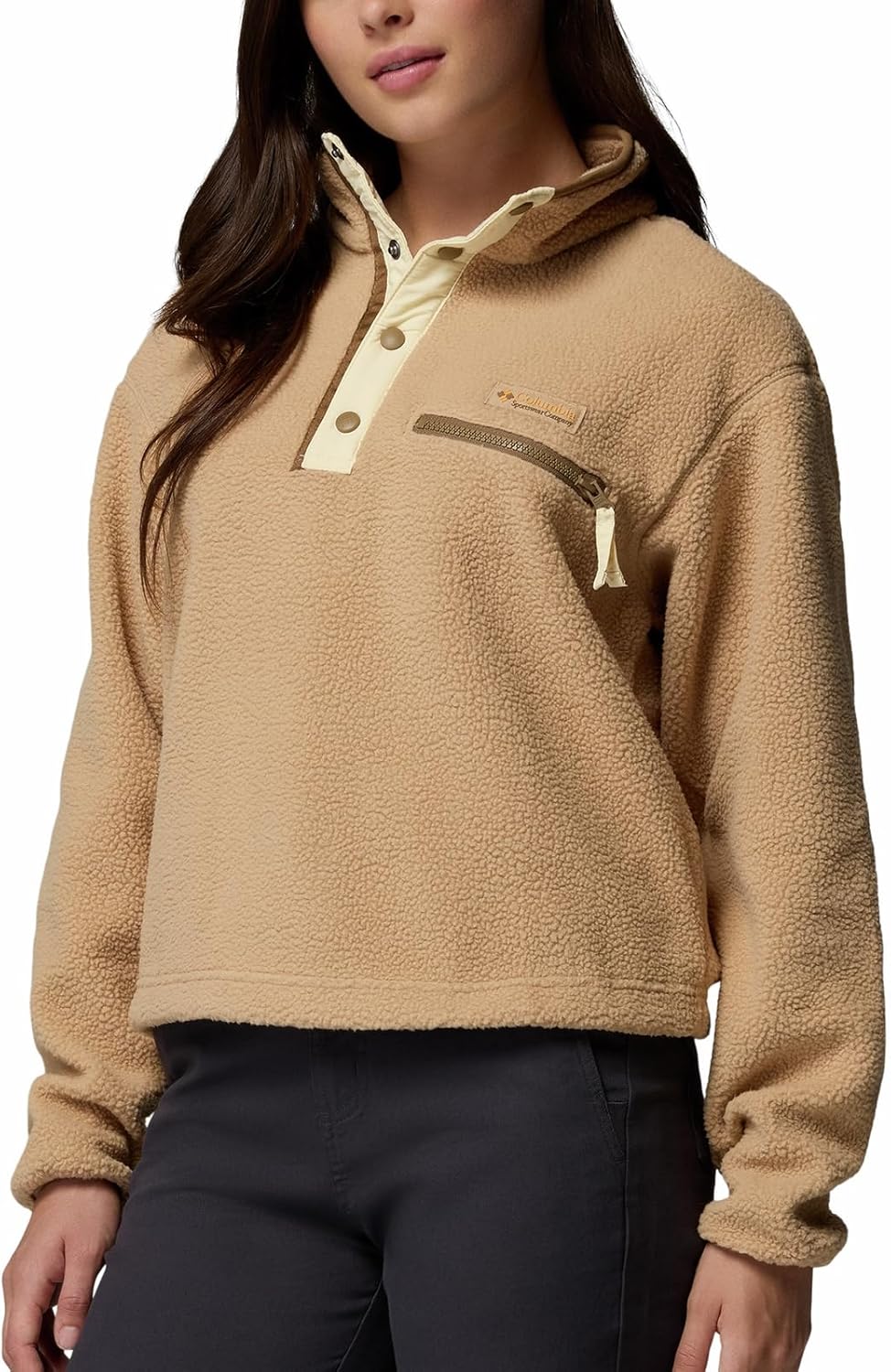 Columbia womens Helvetia Ii Cropped Half Snap Fleece