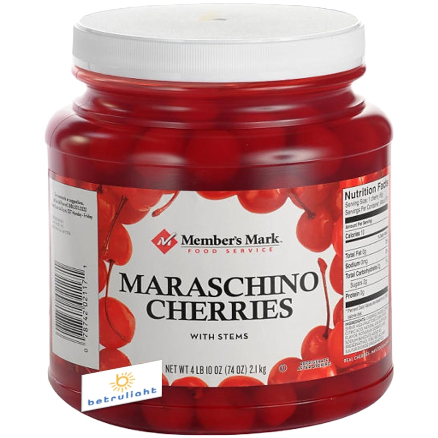 Maraschino Cherries with Stems Cocktail Cherries is