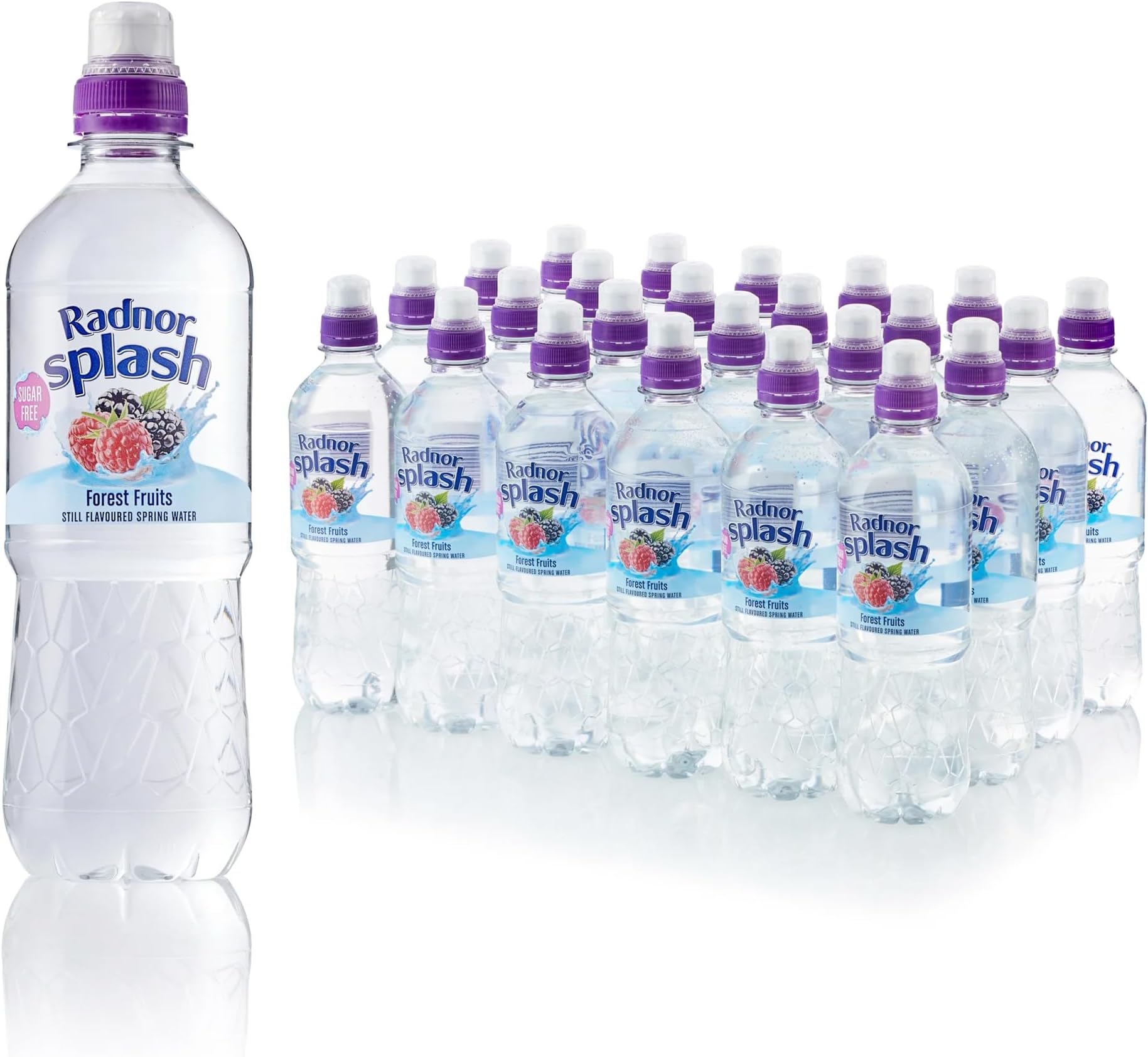 Radnor Splash Forest Fruits SUGAR FREE Flavoured Water 24x500ml multipack