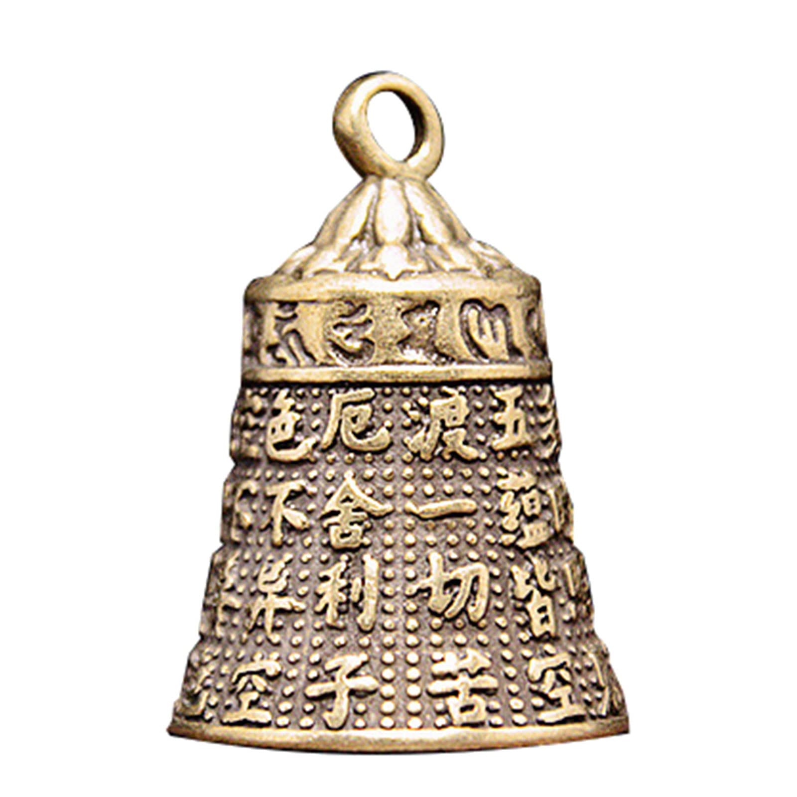 Brass Handicraft Large Engraved Produces Loud Clear Sound School Meditation Church Bronze Creative Gifts Pet Hand Call Bells