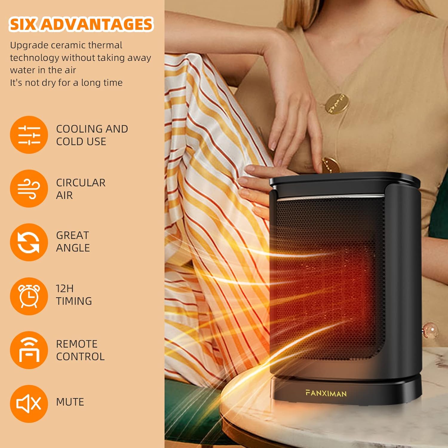 FANXIMAN BG-EH010 Heater Six Advantages