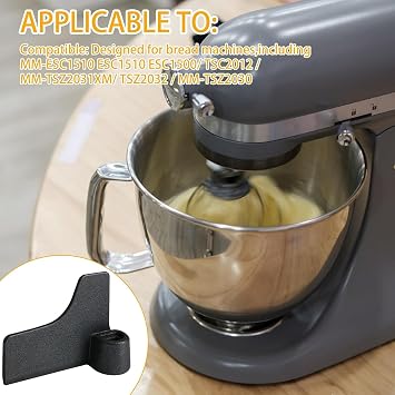 Bread Maker Paddle Compatible with Panasonic Breadmaker, Non-Stick Teflon Coated Kneading Blade Replacement Mixing Paddle for Models SD-256 SD-257 SD-2500 SD-2501 SD-2511 SD-ZB2502 SD-ZB2512