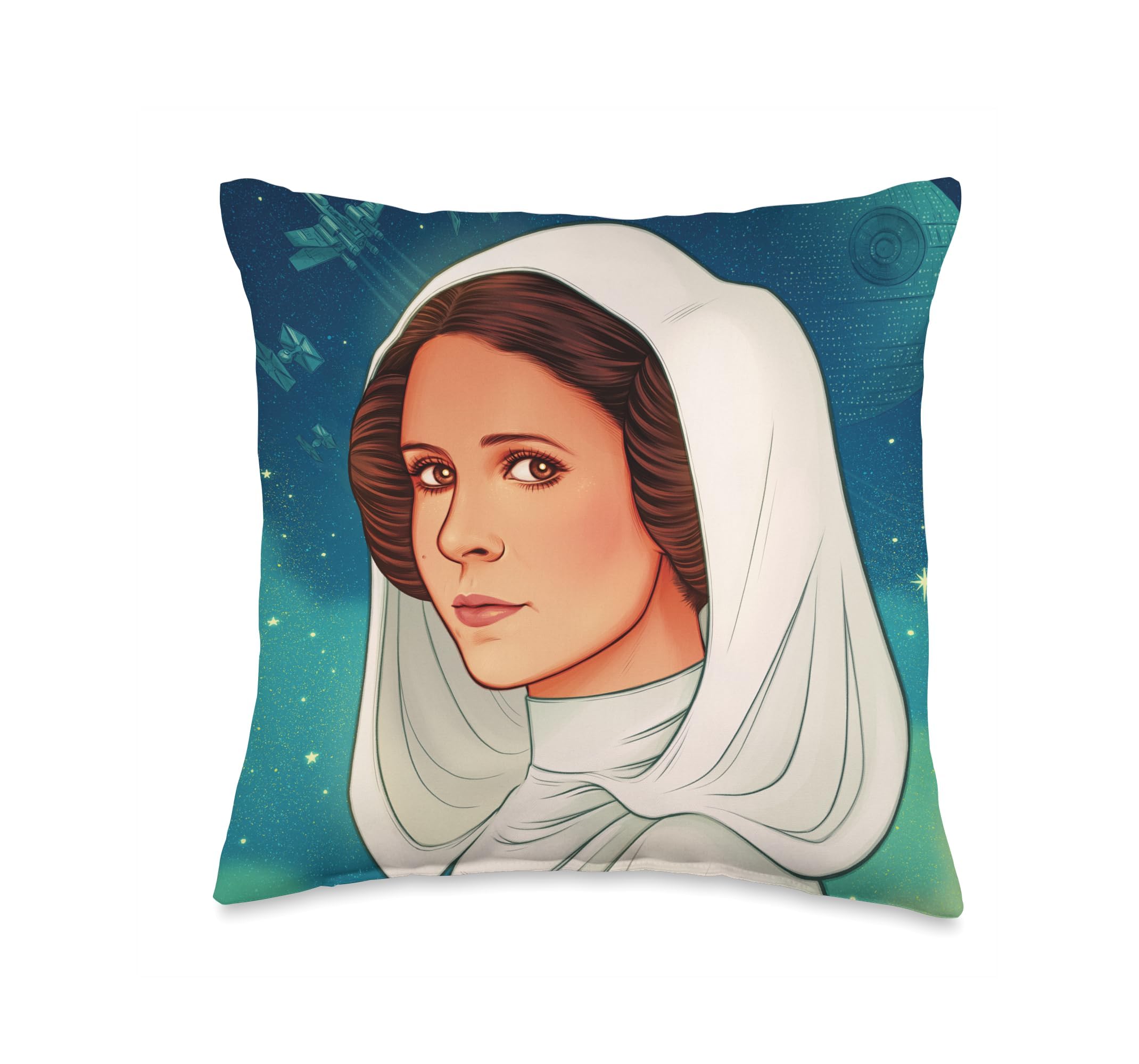Coussin Star Wars Princess Leia idée cadeau originale pour fans