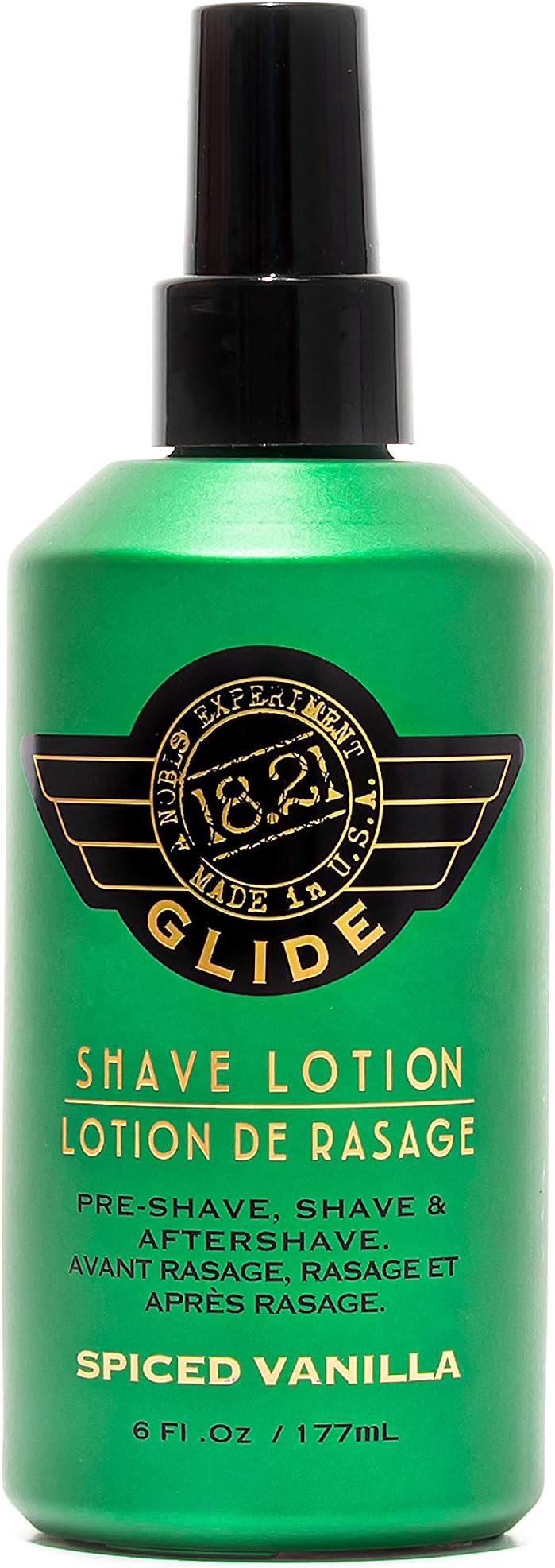 Clear Shaving Gel Cream for Men, Spiced Vanilla, 6 fl. oz., Non-Lathering Facial Shaving Glide for A Precise, Smooth Shave - Moisturizing, Soothing Gels for Any Skin Type or Razor, 6 Fl Oz (Pack of 1)