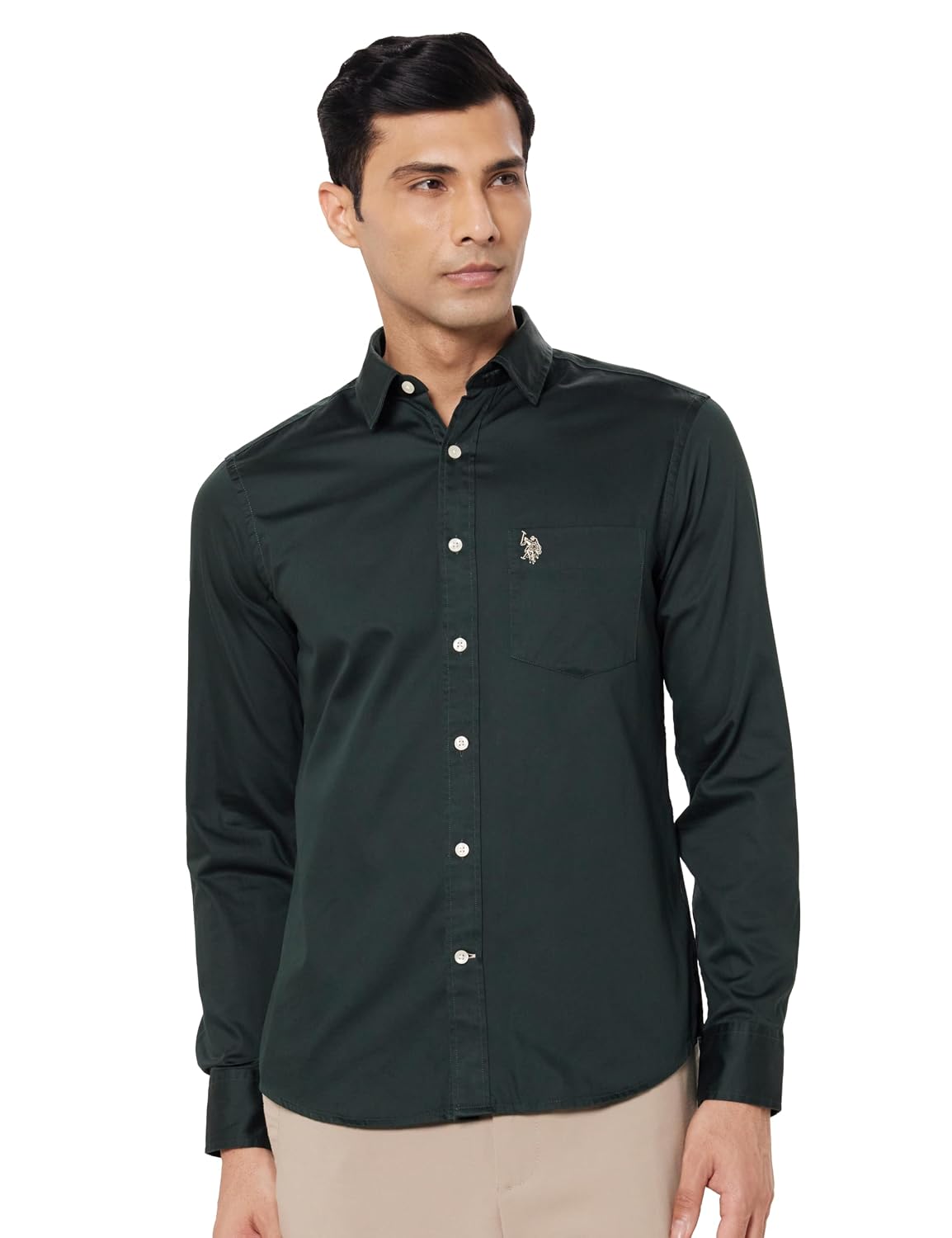 U.S. Polo Assn. Men's Solid Regular Fit Shirt - Review, Price and Buying Guide