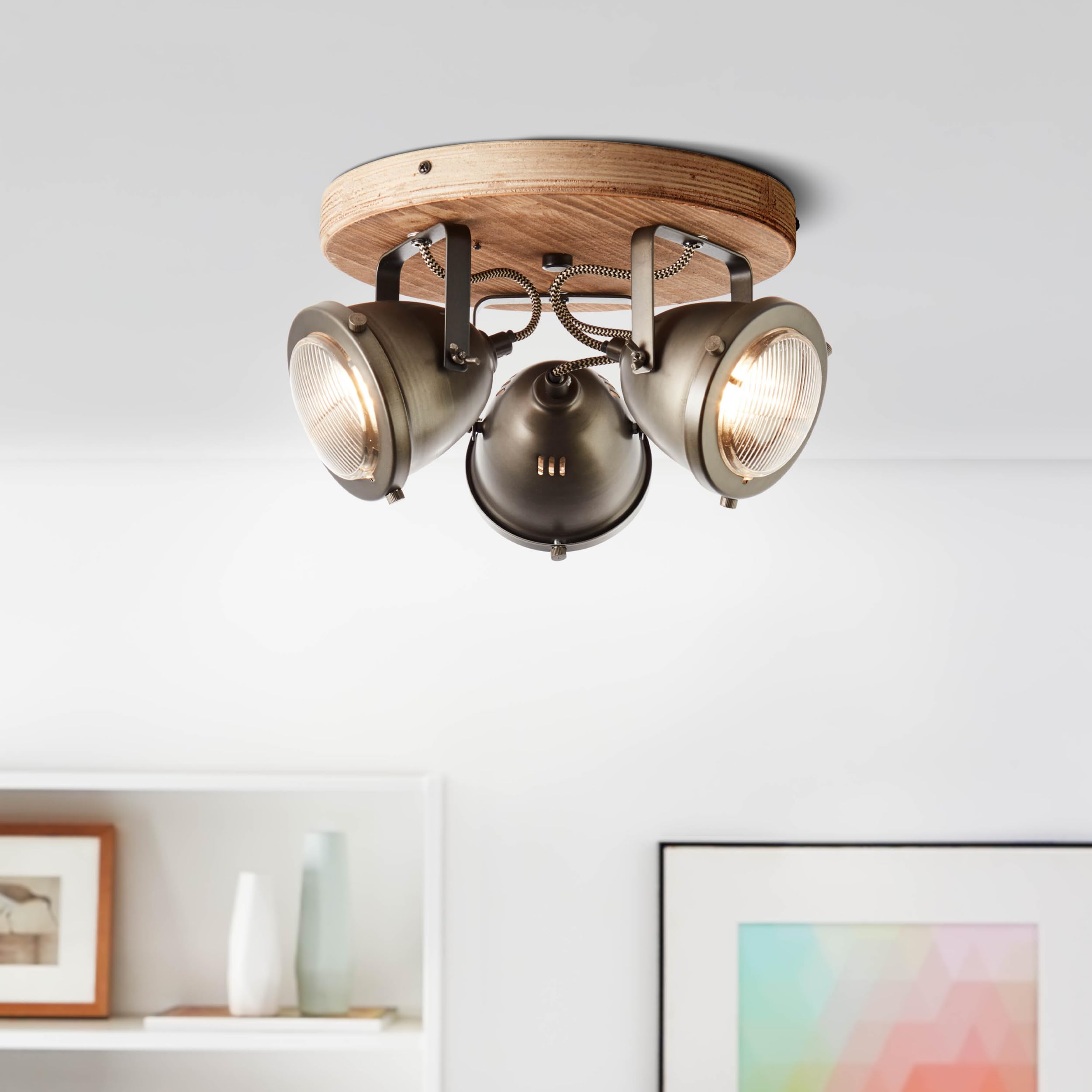 Suspension Stav 3 coupelle de plafond ronde de Konsthantverk