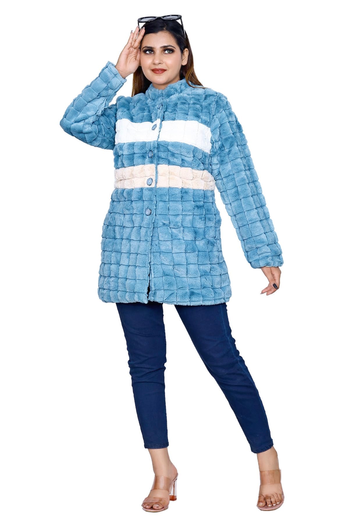 nri fashion Woollen Comfortable Stylish Winter Wear Shrug for Women-picture-46