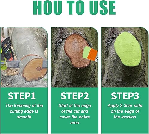 Miniatura 7 de Sellador de heridas de árbol, sellador de poda de árboles, suministros de injerto de árboles, pasta curativa de sellador de heridas de árboles,