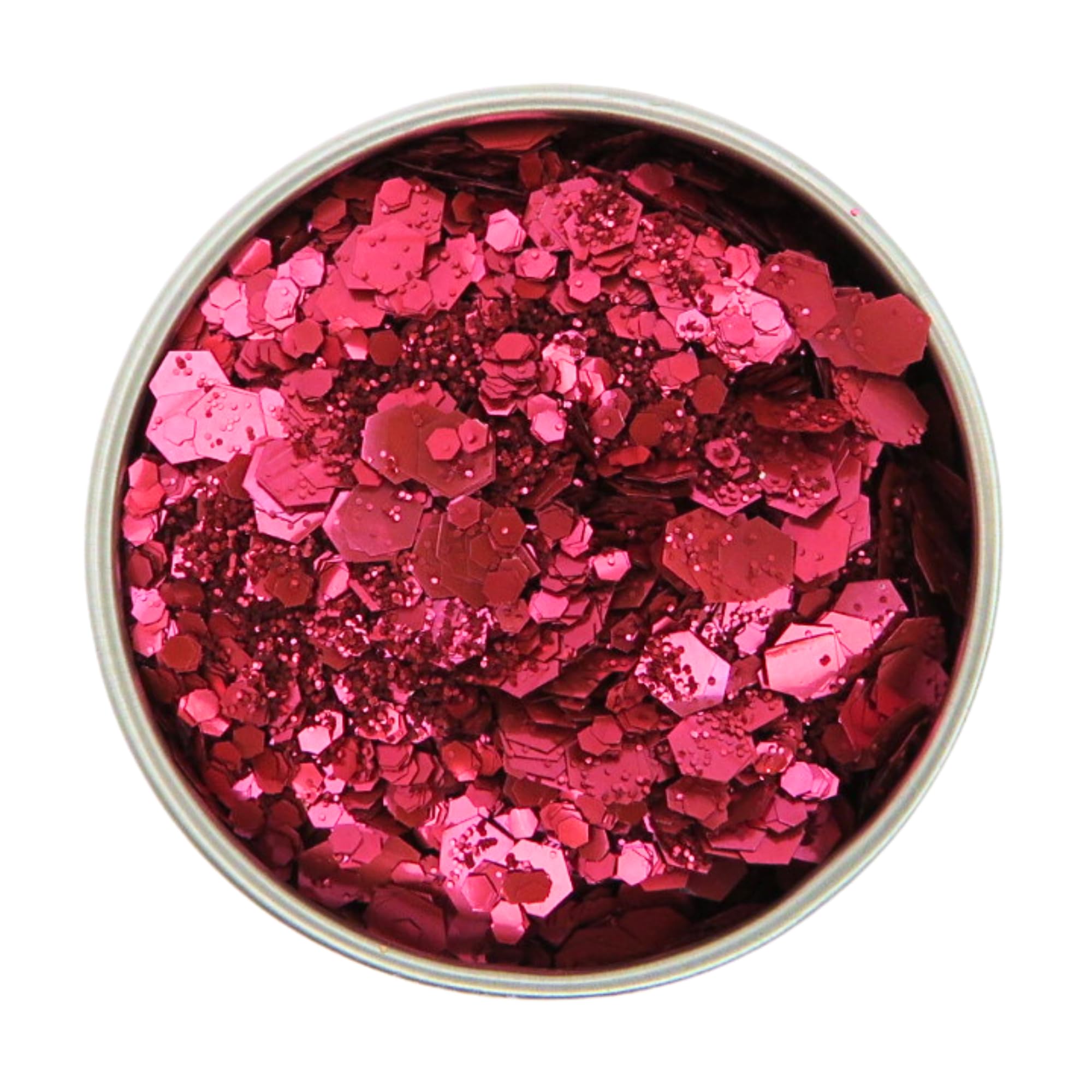 Blush Light Red Biodegradable Eco Glitter, Eco Friendly Face and Body Glitter, Cosmetic Loose Vegan Friendly Glitter Mix