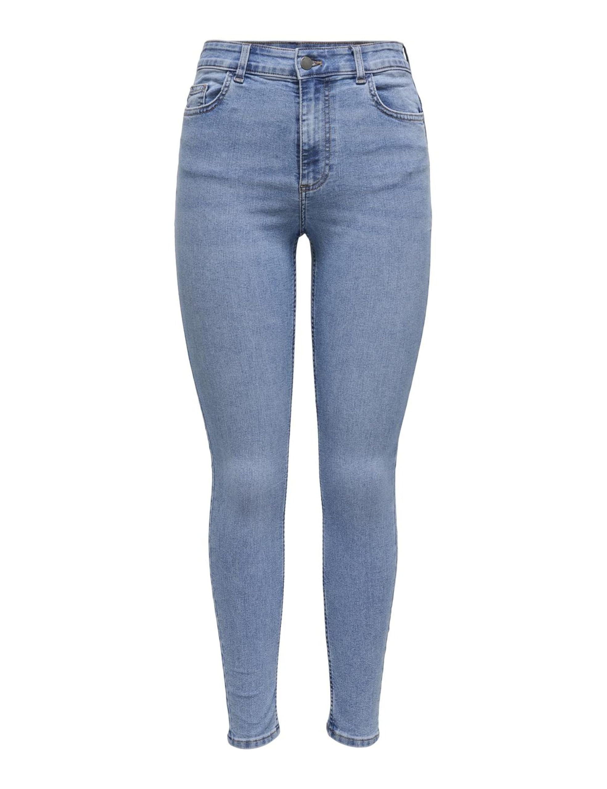 JDY Damen Jdymoon Hw Skinny Jeans Medbluednm Noos