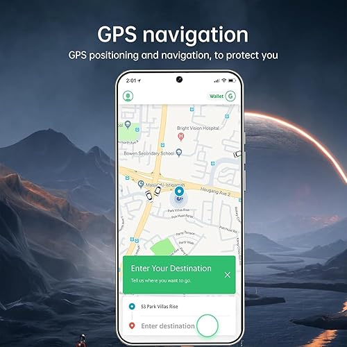 Miniatura 3 de i24 5G Smartphone Android desbloqueado Pantalla HD+ de 6.3 pulgadas, cámara de 48 MP, batería de 6800 mAh, SIM dual, desbloqueo facial, GPS, 4 GB64
