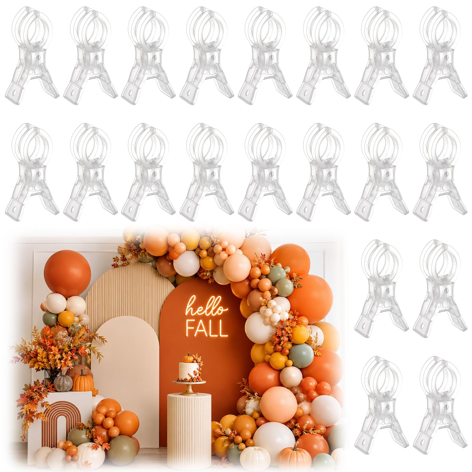 Balloon Arch Clips - Secure Your Decorations! -10