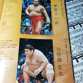 Amazon.co.jp: 2023年令和5年東京両国国技館大相撲番付表と力士