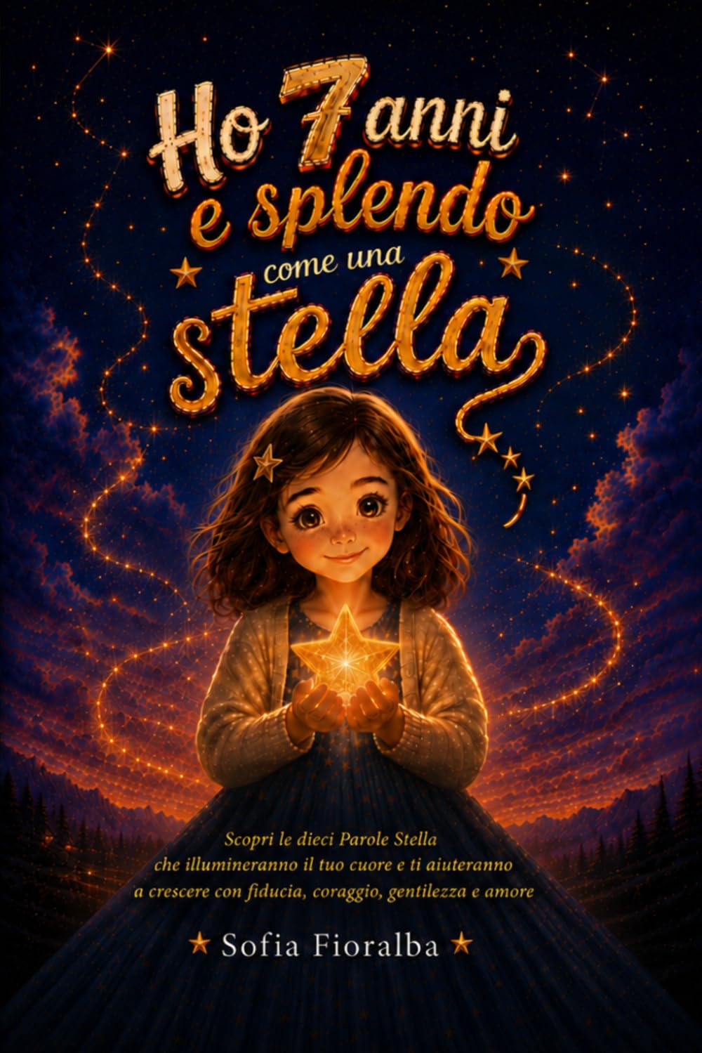 Ho 7 anni e splendo come una stella: Scopri le dieci Parole Stella che illumineranno il tuo cuore e ti aiuteranno a crescere con fiducia, coraggio, gentilezza e amore