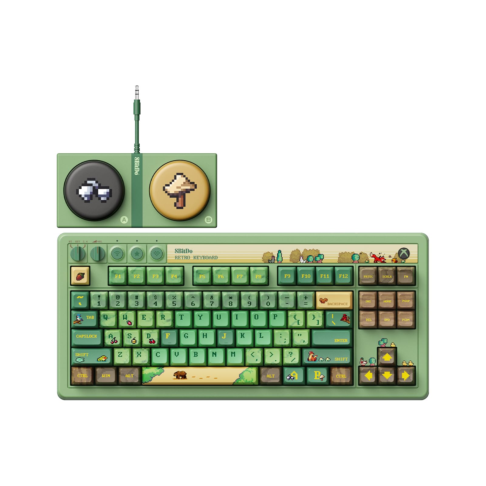 Amazon.com: 8Bitdo Retro 87 Mechanical Keyboard for Windows PC