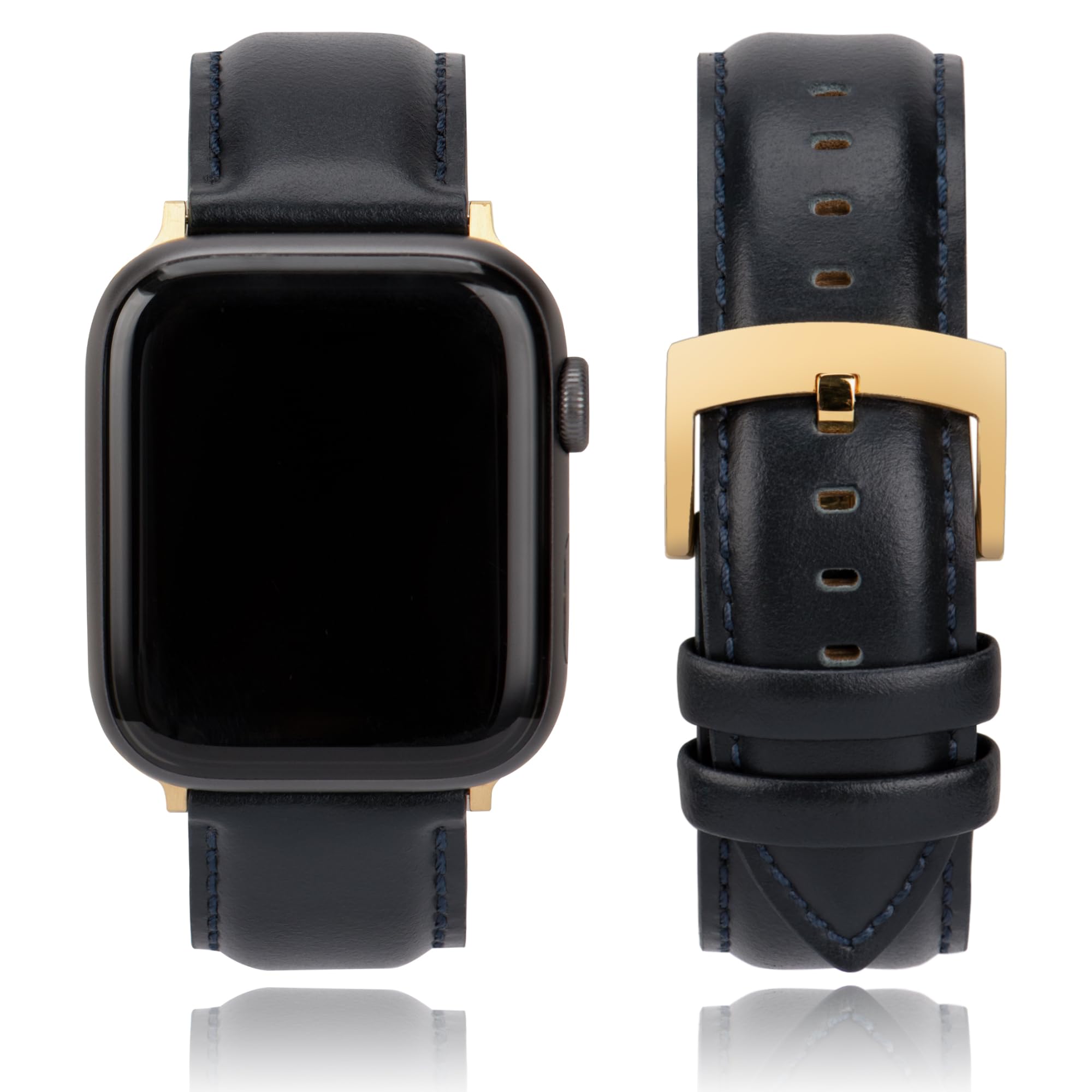 CORROPELLE 時計バンド コンパチブル Apple Watch 時計ベルト レザー バンド 49mm 46mm 45mm 44mm 42mm 41mm 40mm 38mm 高級 革 エレガント 交換ベルト iWatch シリーズ 12 11 10 9 8 7 6 5 4 3 2 1 Ultra4 3 2 1 SE3 2 1 に全機種対応 男女兼用