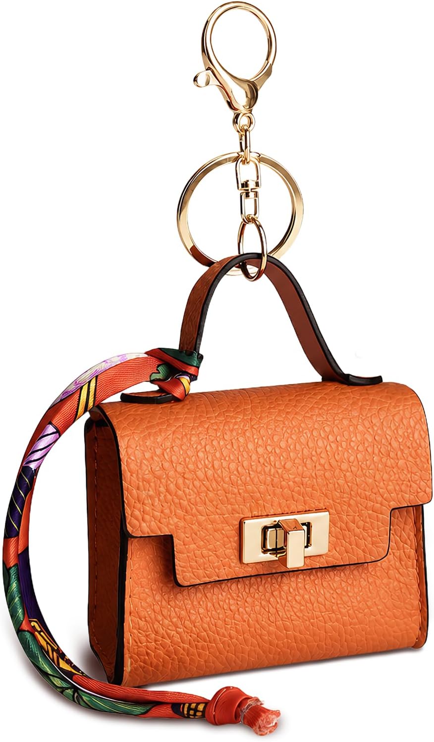 Wuflyover Mini Purse Keychain, Mini Bag Charm and Coin Purse for Women