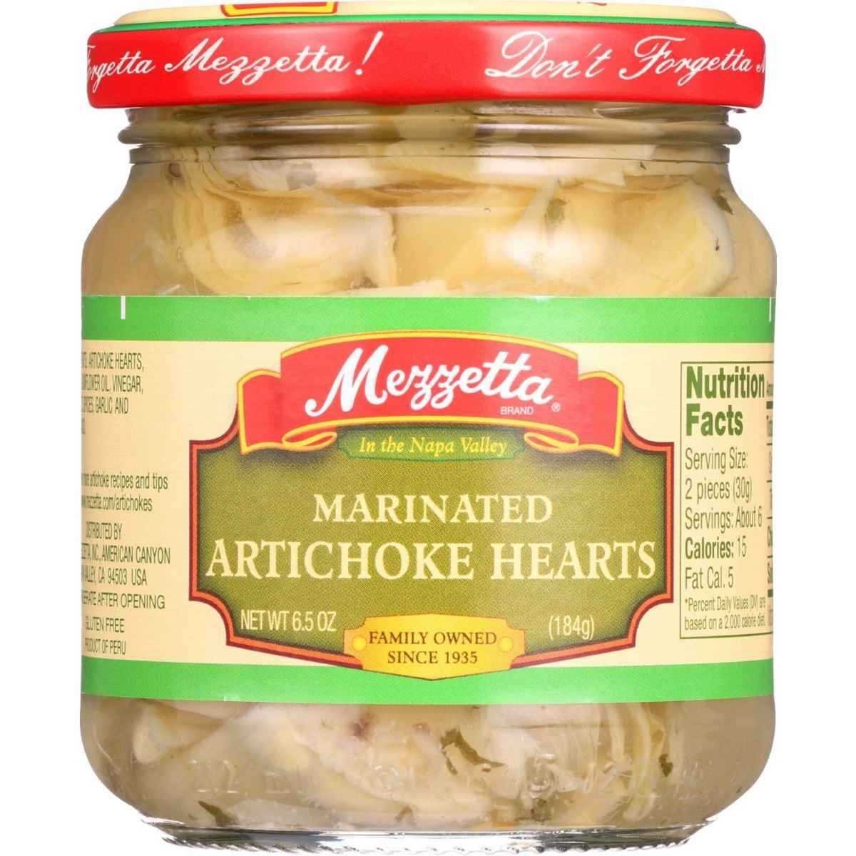 Mezzetta, Artichoke Heart Imprtd, 6.5 OZ (Pack of 12)