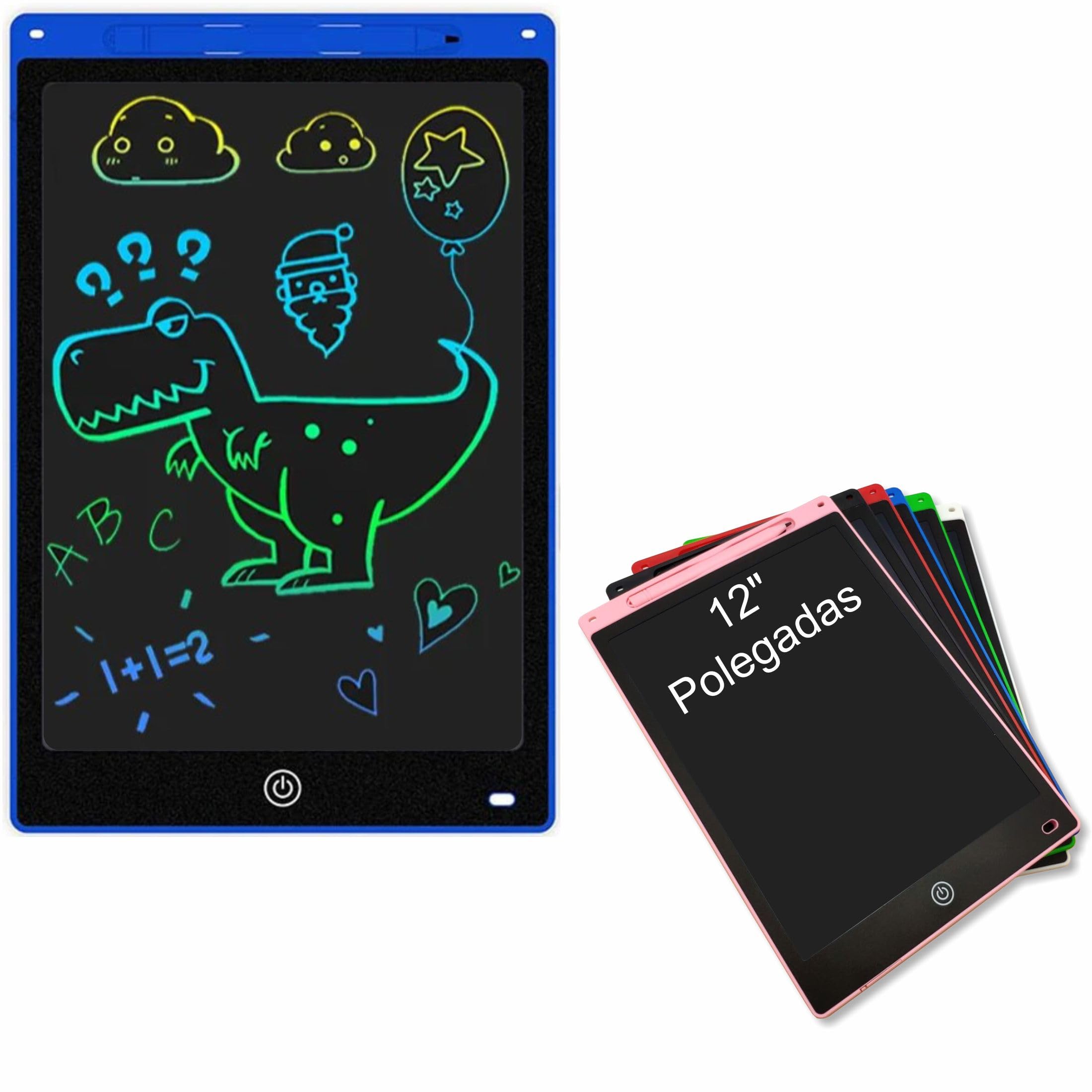 Lousa Mágica Digital Infantil 12" Polegadas Multicolorido Tablet Infantil Lcd Para