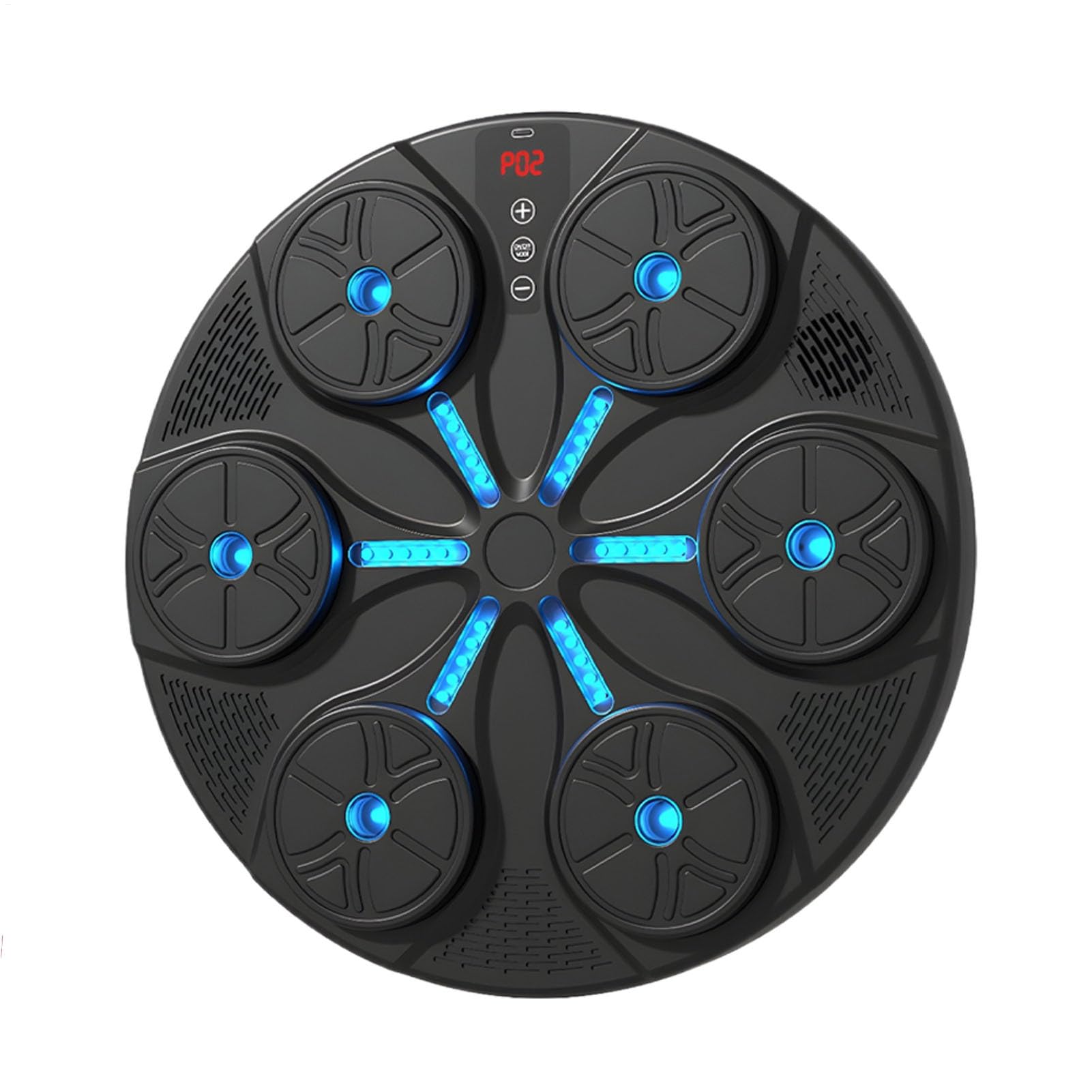 Máquina de Boxeo Musical Inteligente - Interactiva Inteligente 8 Modos - Con Luz RGB, Dispositivo de Golpeo Musical de Pared para Adultos, Para Mujeres Adultas Fitness en Casa Oficina Sala de Spor