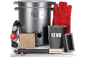 TOAUTO 12KG Large Capacity Propane Melting Furnace: Empower Your Metal Foundry