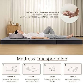 Amazon.com: Vamcheer Tri Folding Mattress Twin Size - 6 Inch