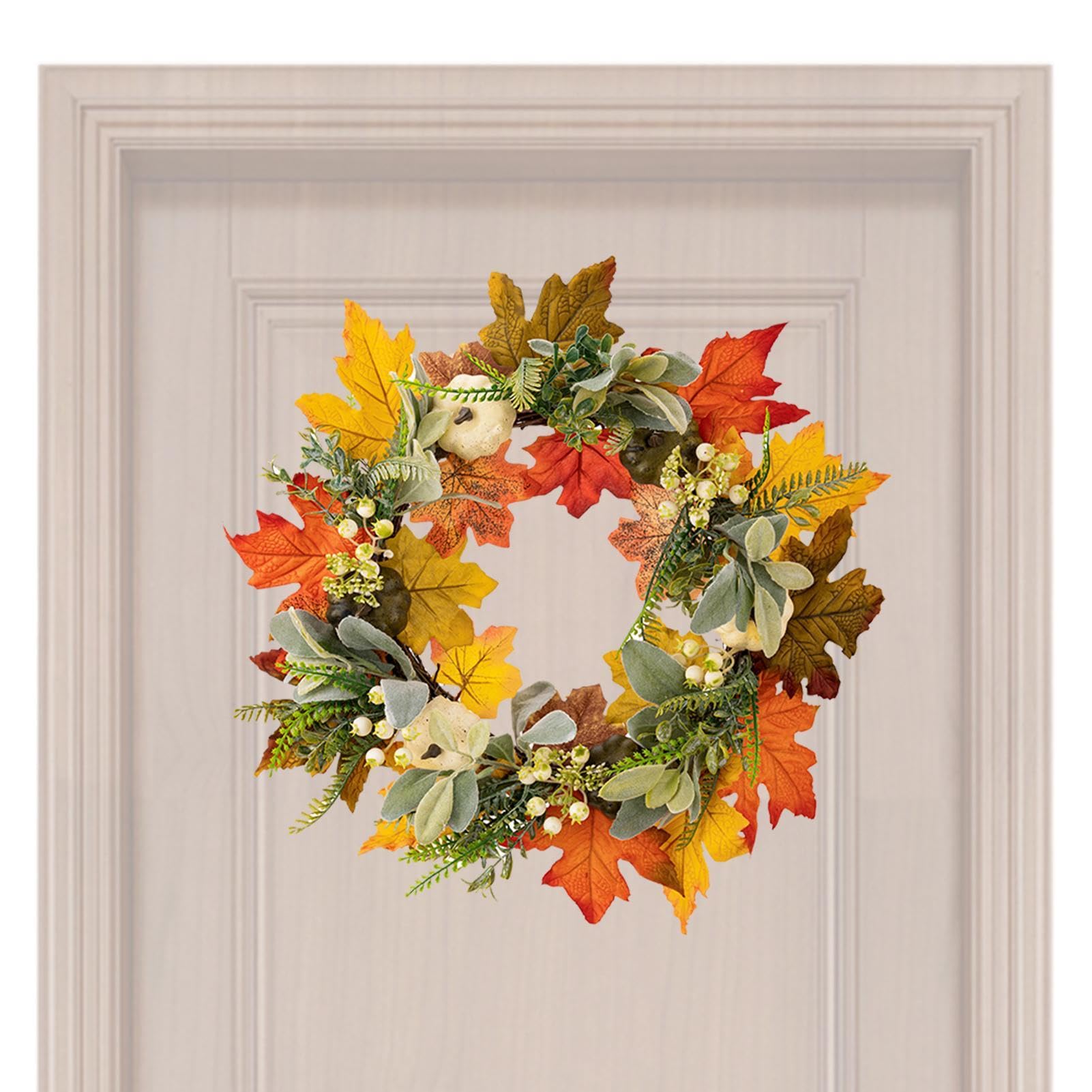 Couronne d'automne pour porte : ravivez la magie de la récolte d'automne