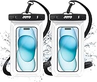 Vista 18 de JOTO Funda universal impermeable de hasta 7 pulgadas para iPhone 17 Air 16 15 14 13 12 11 Plus Pro Max, IPX8 bolsa seca para teléfono celular XR X