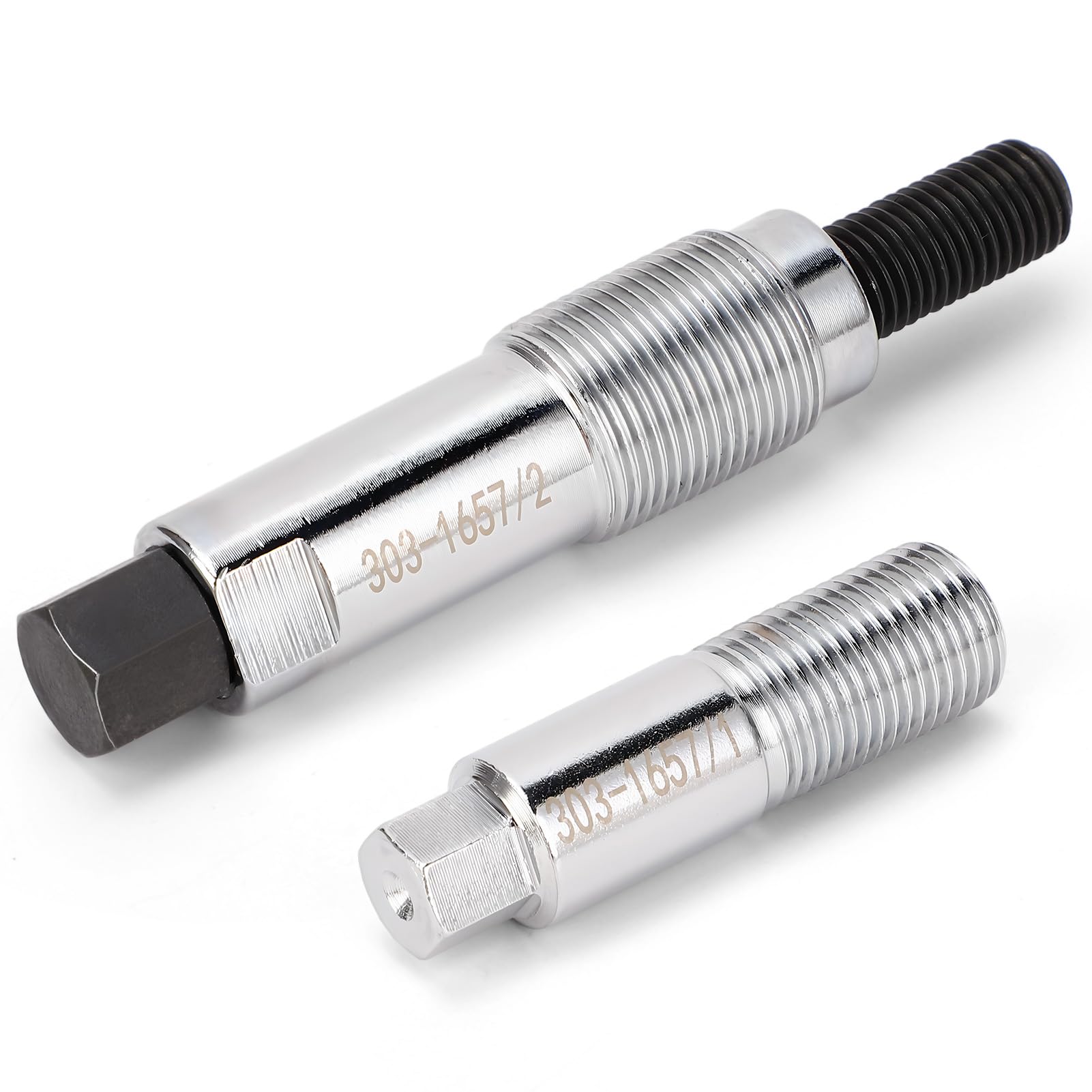 Herramienta de extracción de polea del cigüeñal para motor F ord 2.0L EcoBlue D iese l compatible con Transit Custom Transit FWD RWD 2018-2024, incluye ejes 303-1657/1 y 303-1657