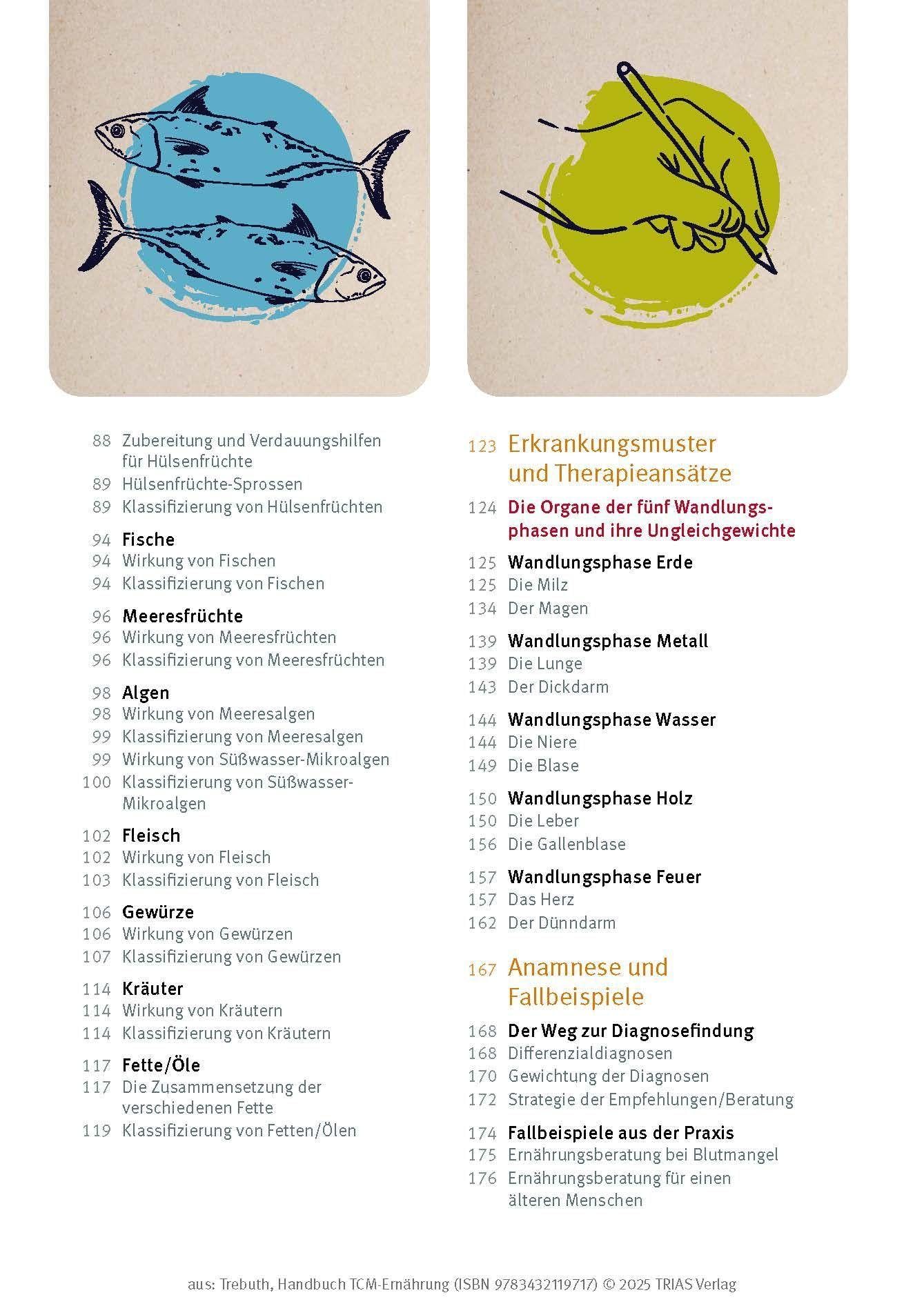 Handbuch TCM-Ernährung: Fünf Elemente Ernährung & Diätetik: das gesammelte Wissen. Grundlagen, Anwendung, Praxis, Rezepte. Nach dem Bestseller von Barbara Temelie & Beatrice Trebuth