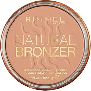 Rimmel London - Natural Bronzer Waterproof Bronzing Powder , Sun Shine - 020, 14 g (Pack of 1)