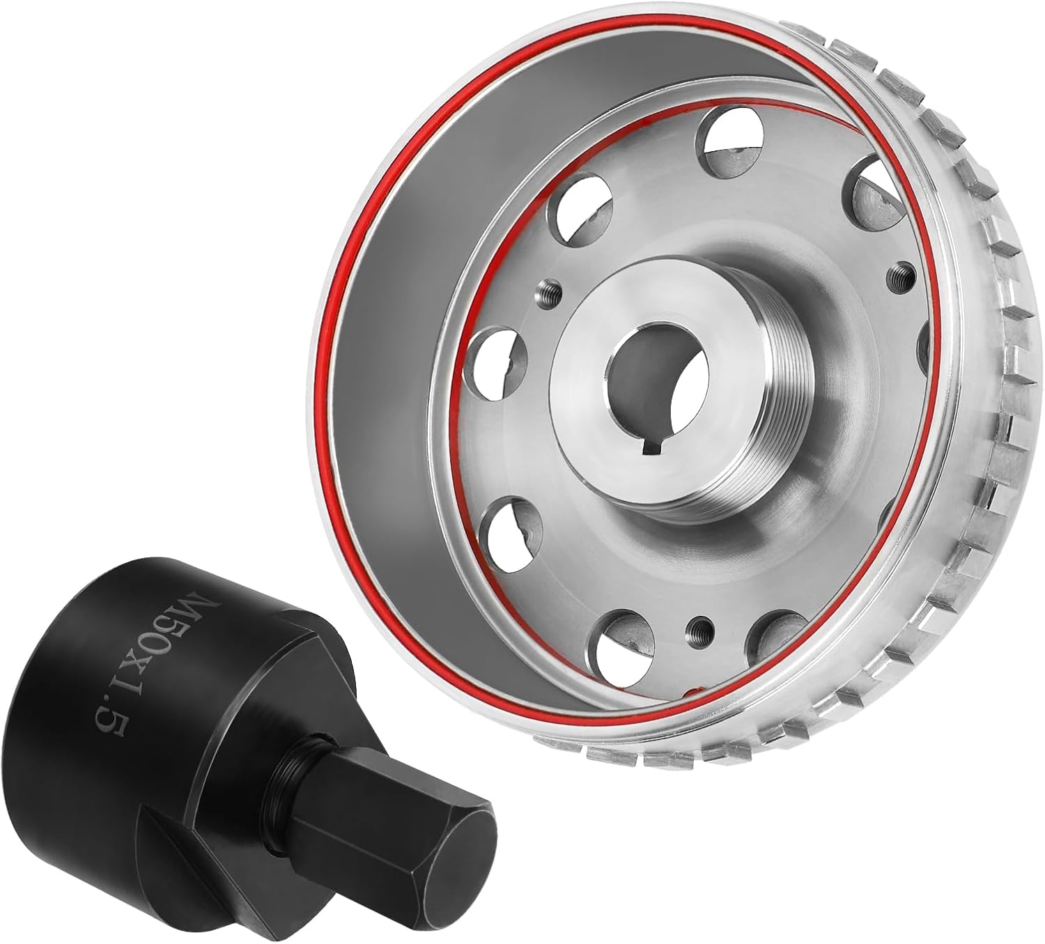 Magneto Stator Flywheel Rotor & Puller Kit for Polaris RZR 1000 2014-2023 RZR 900 2013-2014 RZR 570 2017 Ranger 570 2016-2017 ACE 570 2015-2017 Ranger 900 XP 2013 OEM# 4013969