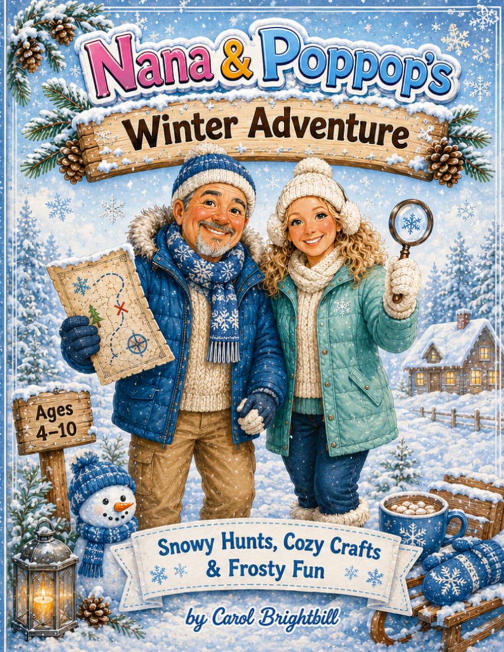 Nana & Poppop's Winter Adventure: Snowy Hunts, Cozy Drafts & Frosty Fun (Nana & Poppop's Adventure Series)