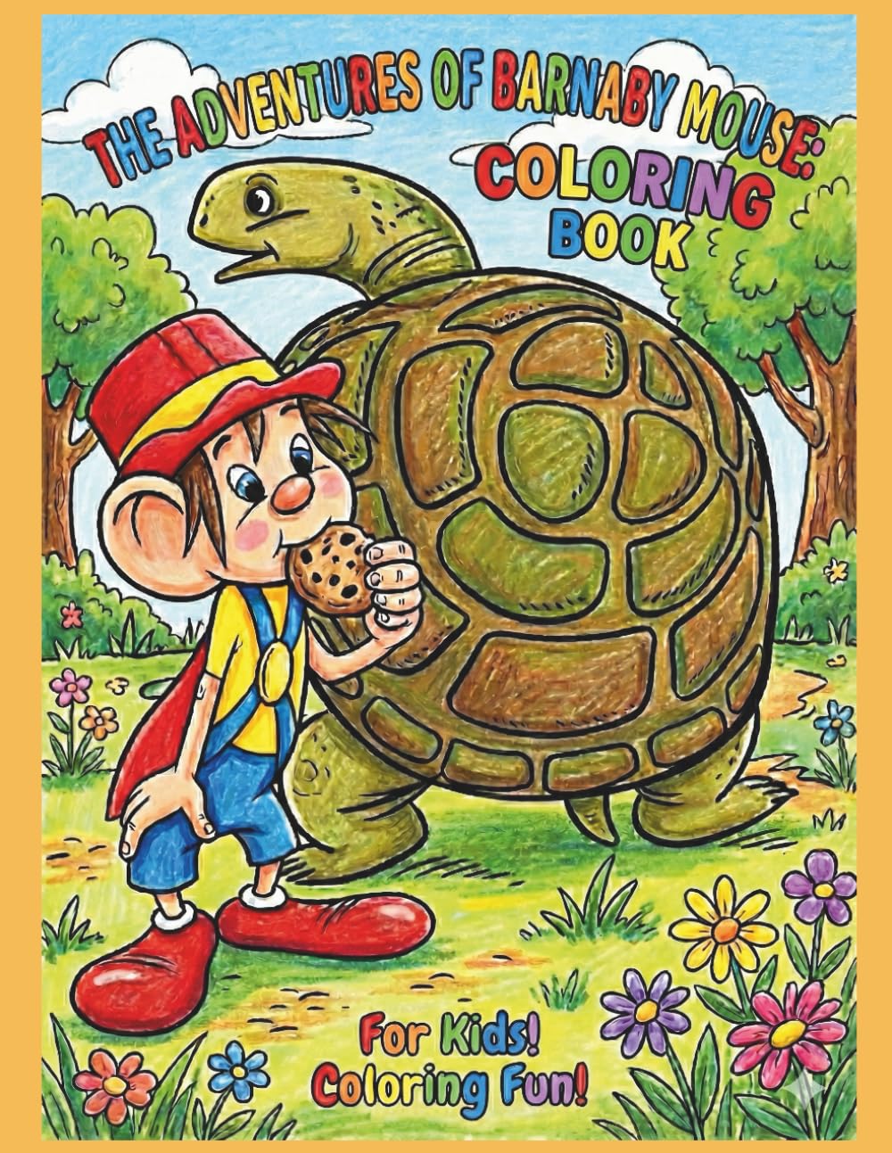 The Adventures of Barnaby Mouse: Coloring Book: An Interactive Read-and-Color Adventure with Forest Friends, Winter Fun, and Sweet Treats for Kids Ages 4-8 (Coloring Book For Kids)